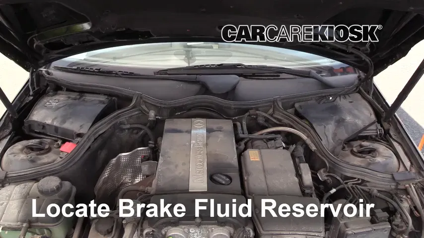2003 Mercedes-Benz C230 Kompressor 1.8L 4 Cyl. Supercharged Coupe (2 Door) Brake Fluid